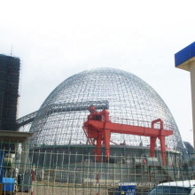 Estructura de marco espacial prefabricado Dome Bulk Limestone Storage Silo